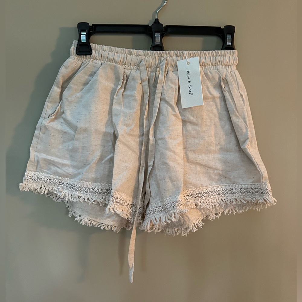 Sim & Sam Linen Shorts